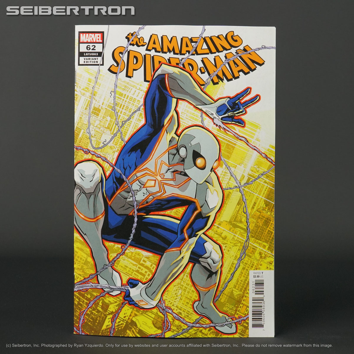AMAZING SPIDER-MAN #62 var 1:10 design Marvel Comics 2021 JAN210652 (CA) Weaver (A) Gleason (W) Spencer