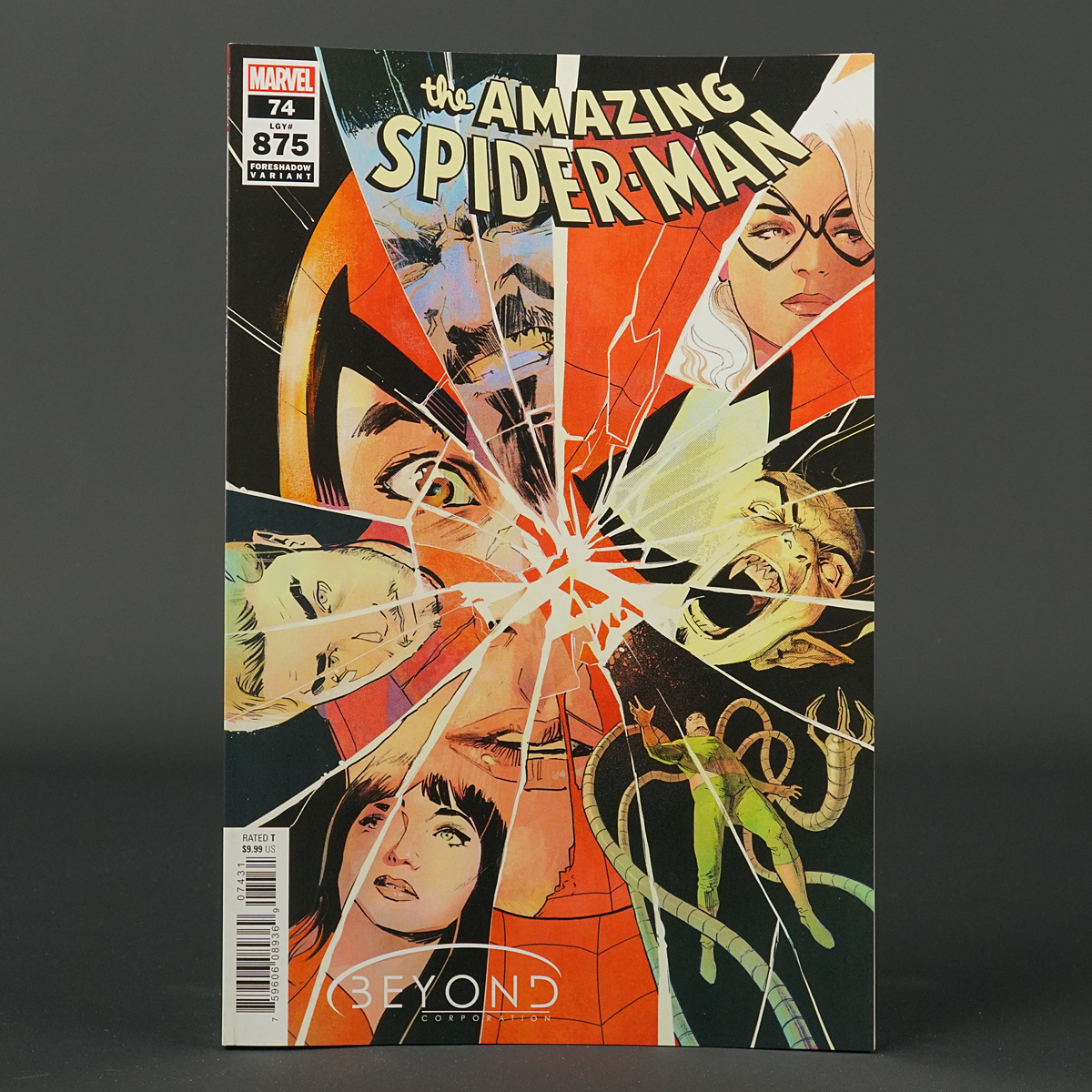 AMAZING SPIDER-MAN #74 1:25 Foreshadow Marvel Comics 2021 JUL210542 (CA) Dowling