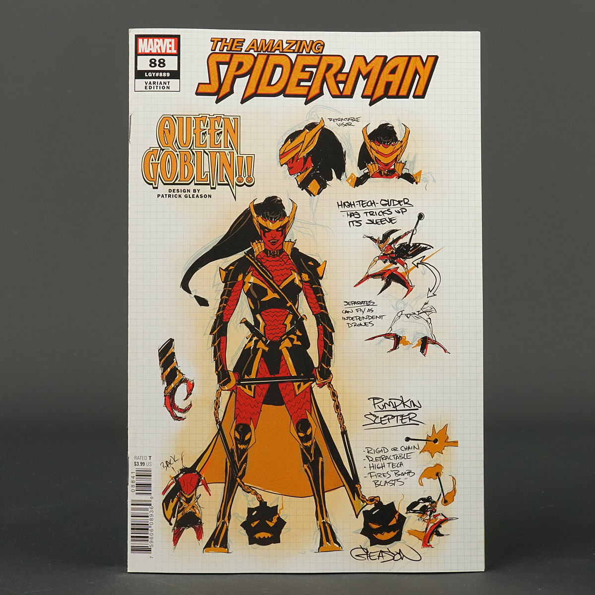 AMAZING SPIDER-MAN #88 var 1:10 design Marvel Comics 2022 DEC210935 (CA) Gleason