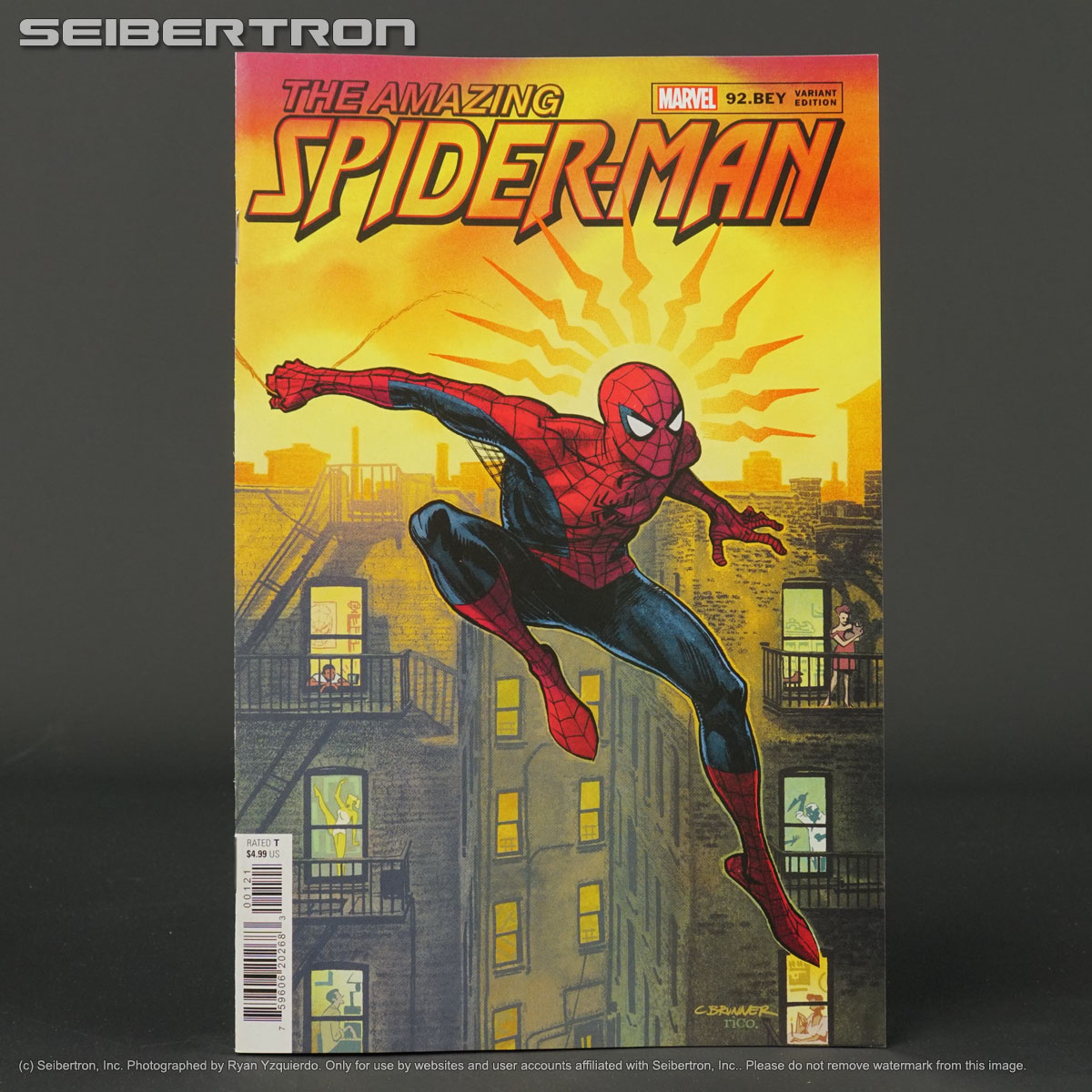 AMAZING SPIDER-MAN #92.BEY var Marvel Comics 2022 JAN220889 (CA) Brunner