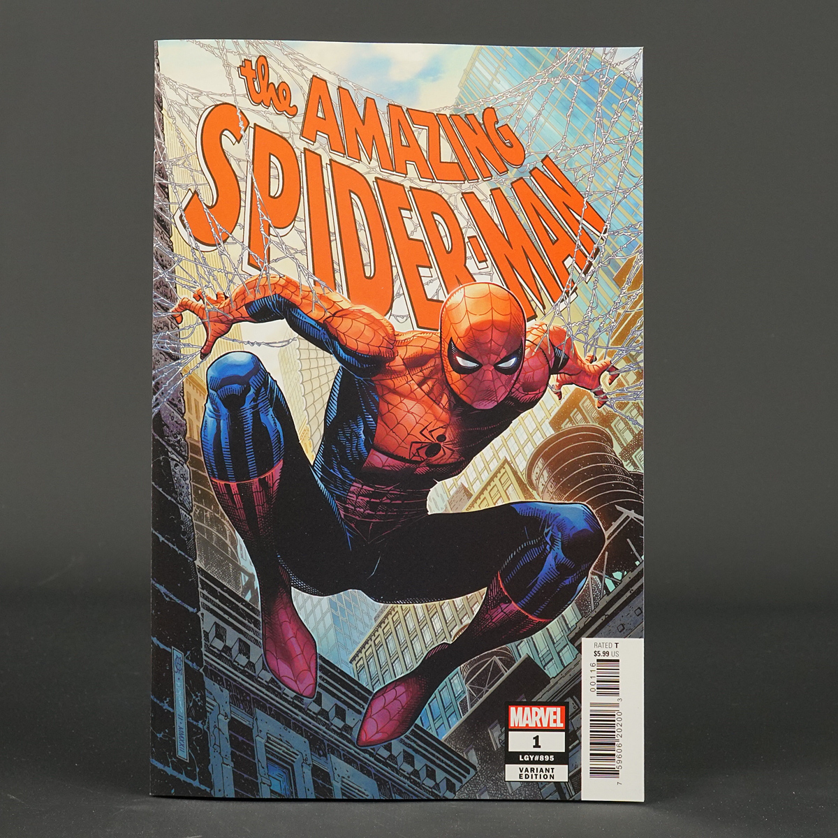 AMAZING SPIDER-MAN #1 var 1:50 Marvel Comics 2022 FEB220790 (CA) Cheung