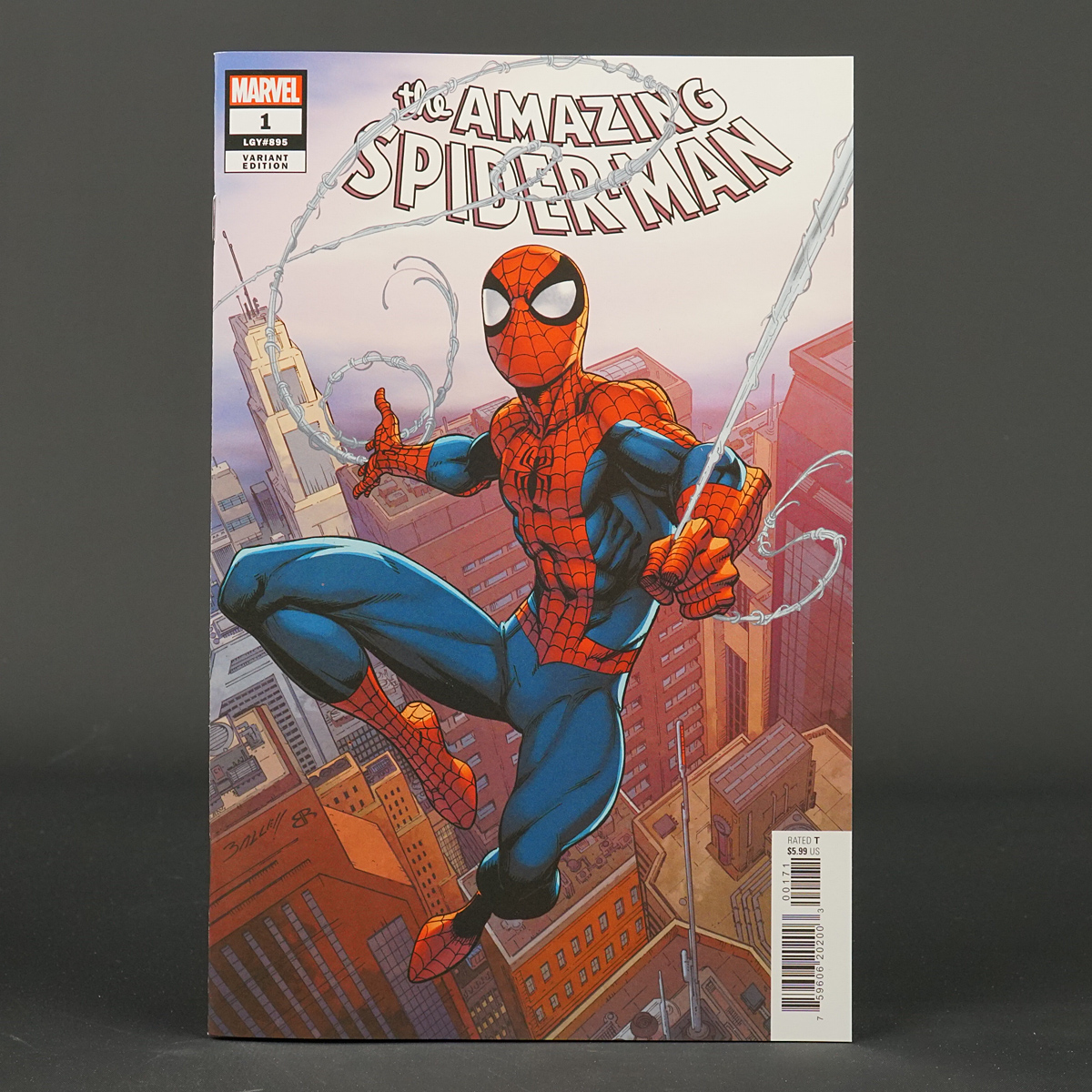 AMAZING SPIDER-MAN #1 var Marvel Comics 2022 FEB220788 (CA) Bagley (W) Wells