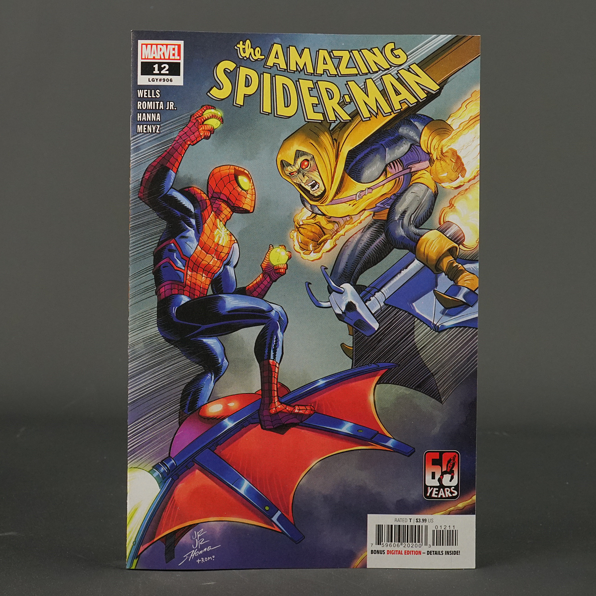 AMAZING SPIDER-MAN #12 Marvel Comics 2022 AUG220833 (W) Wells (A/CA) Romita