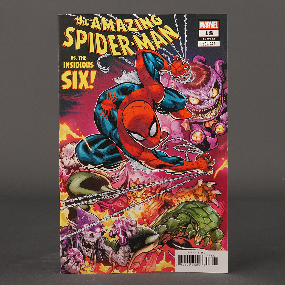 AMAZING SPIDER-MAN #18 var 1:25 Marvel Comics 2023 NOV220769 (CA) McGuinness