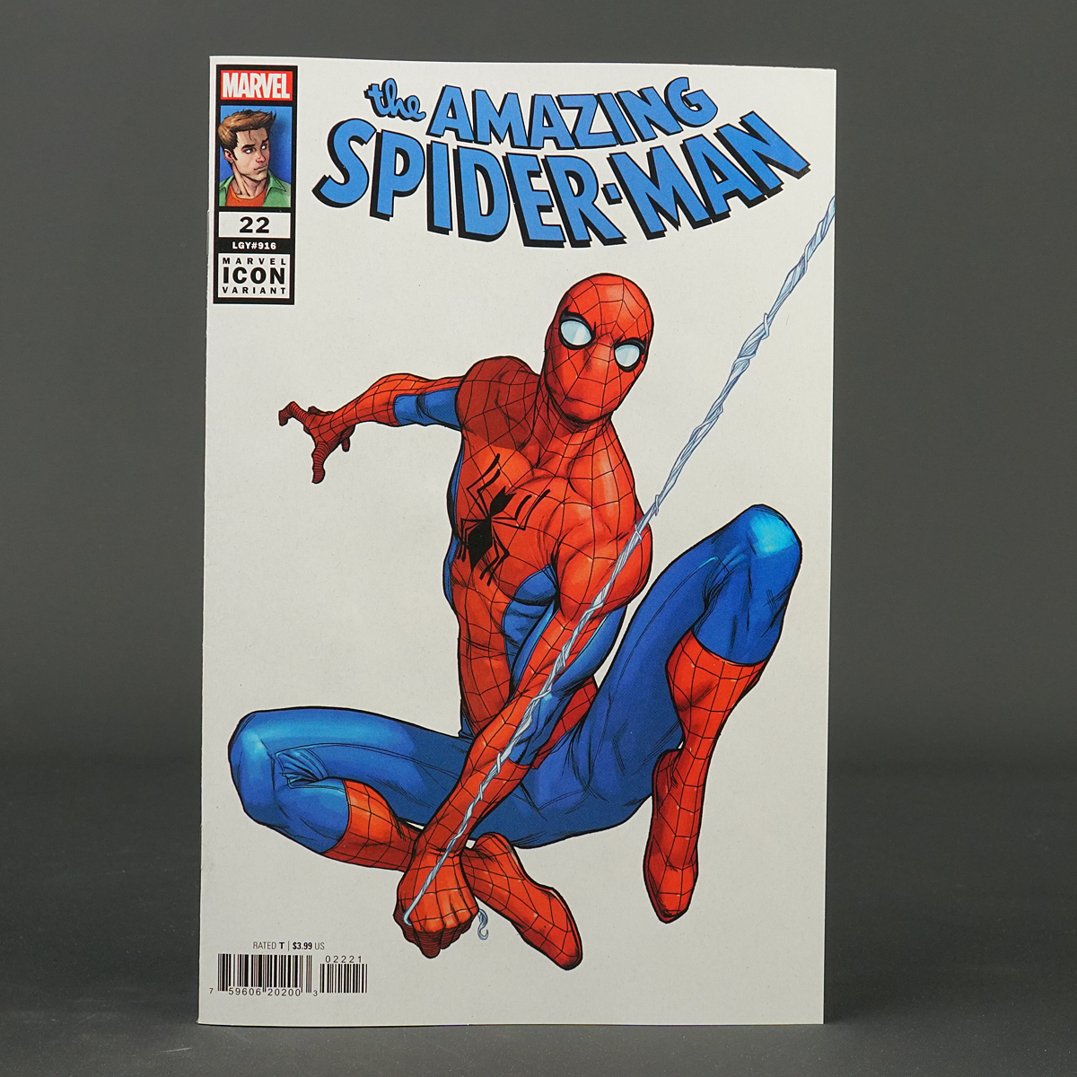 AMAZING SPIDER-MAN #22 var icon Marvel Comics 2023 JAN230813 (CA) Caselli