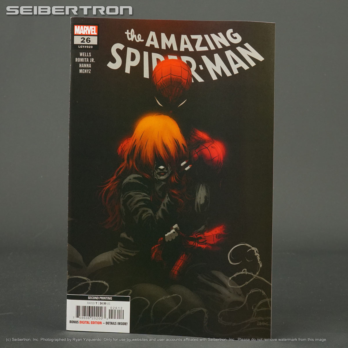 AMAZING SPIDER-MAN #26 2nd ptg Marvel Comics 2023 APR238100 (CA) Andrews