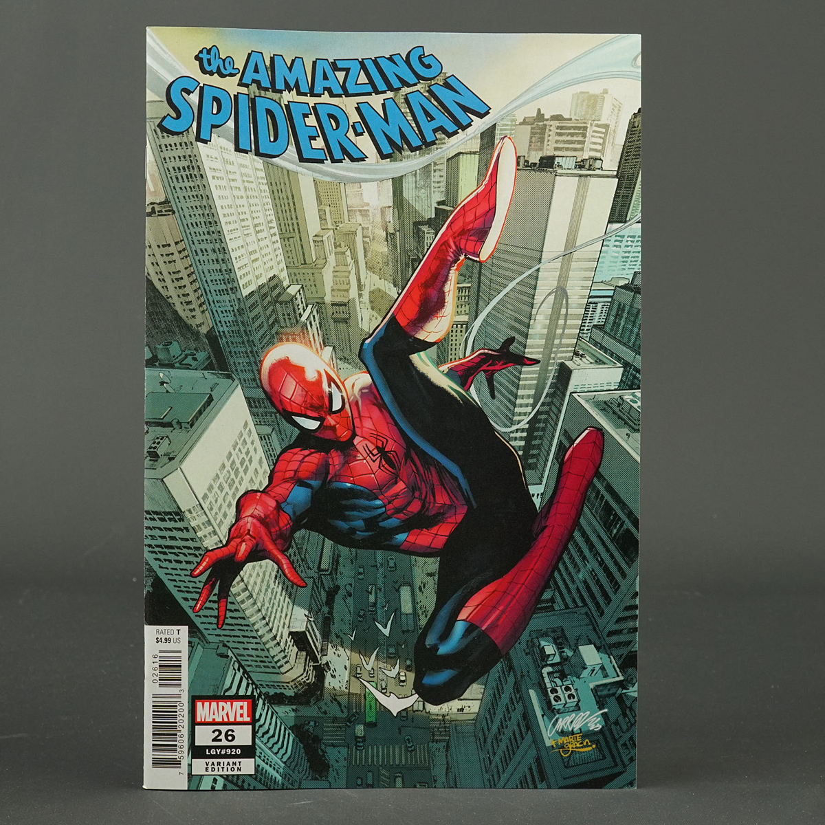 AMAZING SPIDER-MAN #26 var 1:25 Marvel Comics 2023 MAR230735 (CA) Larraz