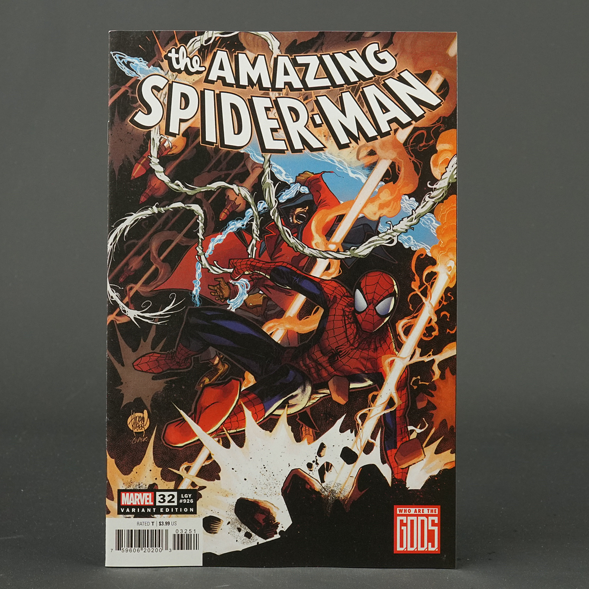 AMAZING SPIDER-MAN #32 Gods Marvel Comics 2023 JUN230969 (CA) Kubert