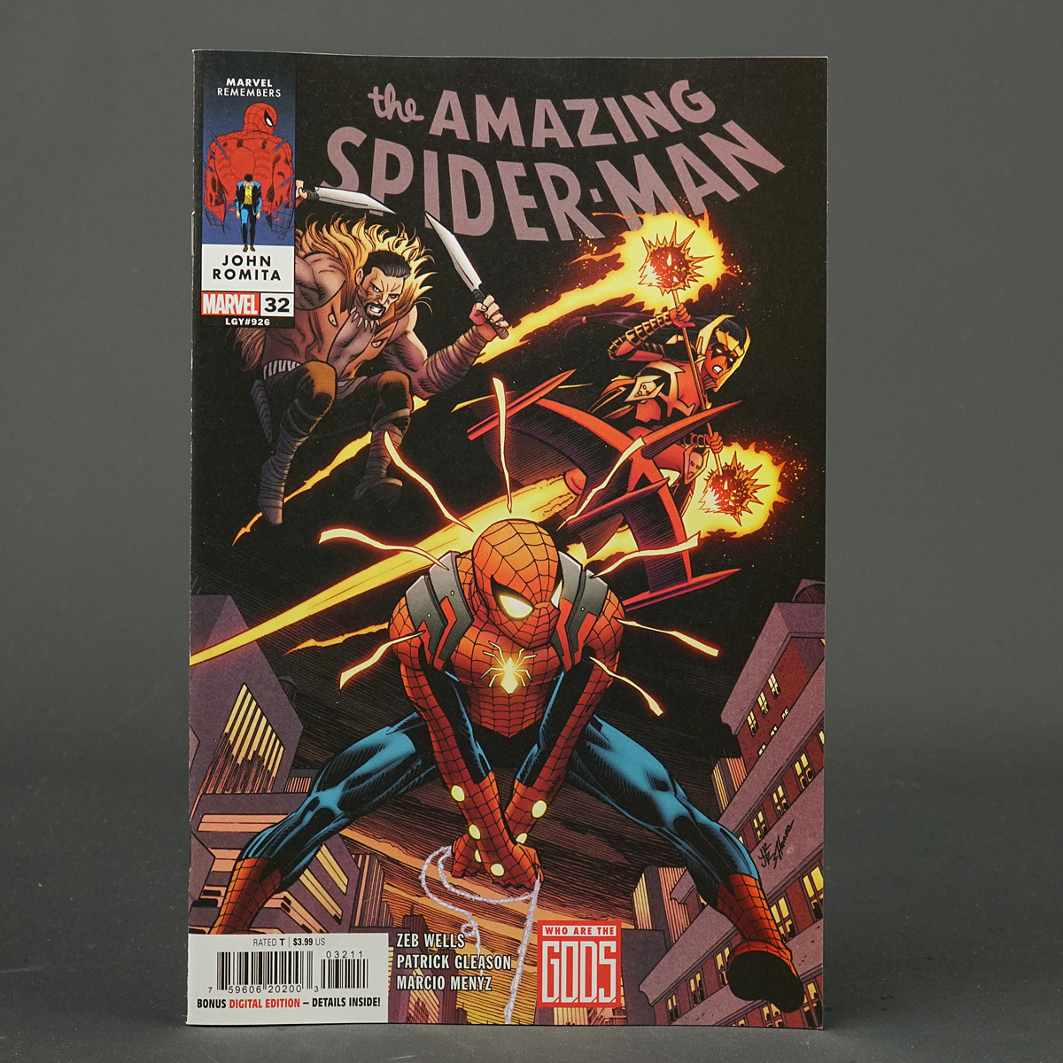 AMAZING SPIDER-MAN #32 Marvel Comics 2023 JUN230968 (W) Wells (CA) Romita Jr