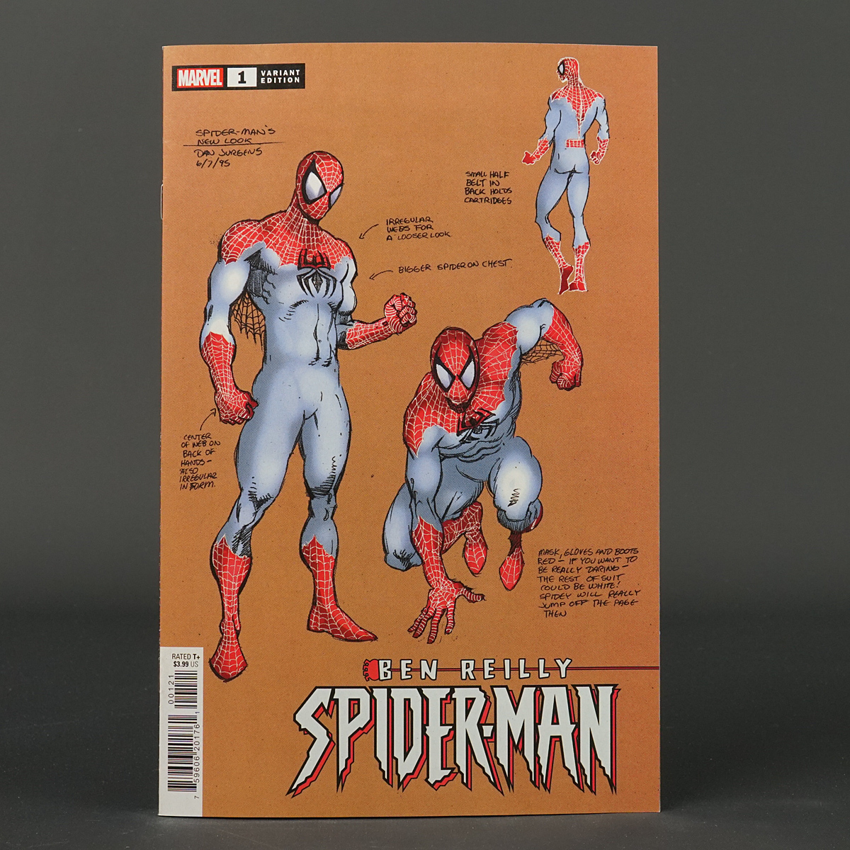 BEN REILLY SPIDER-MAN #1 1:10 design Marvel Comics 2022 OCT211022 (CA) Jurgens