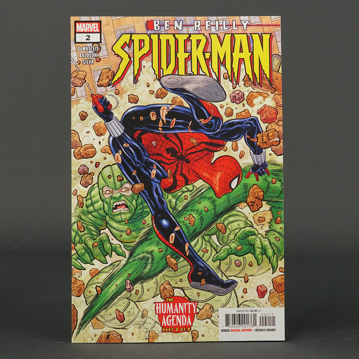 BEN REILLY SPIDER-MAN #2 Marvel Comics 2022 DEC210942 (CA) Skroce (W) Dematteis
