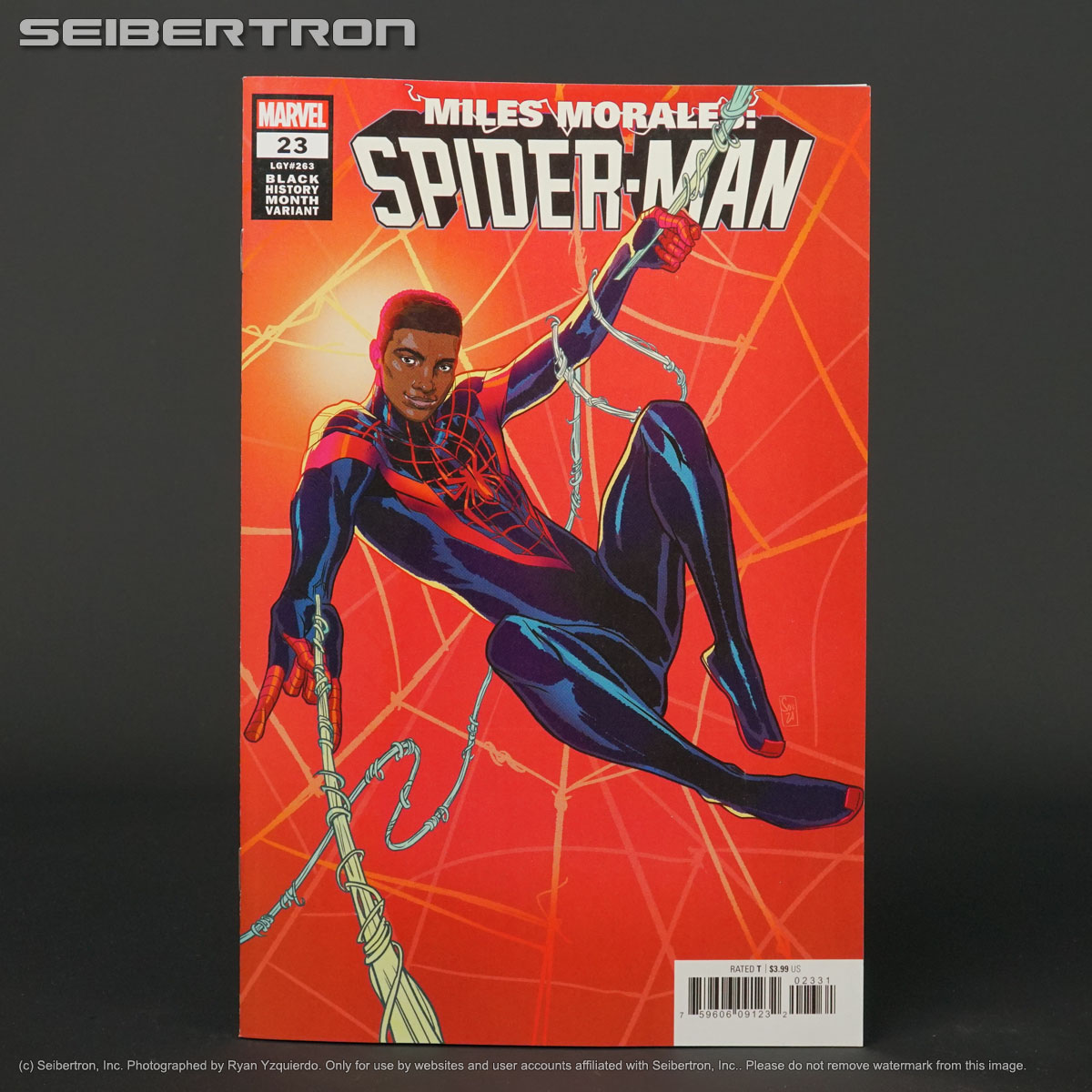 MILES MORALES SPIDER-MAN #23 variant Black History Marvel Comics 2021 (CA) Souza