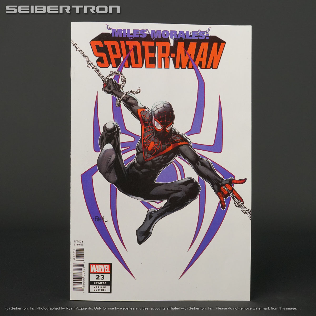 MILES MORALES SPIDER-MAN #23 1:50 variant Marvel Comics 2021 DEC200528 (CA) Finch (W) Ahmed (A) Carnero