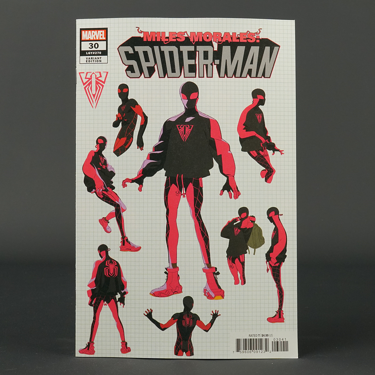 MILES MORALES SPIDER-MAN #30 1:10 design Marvel Comics 2021 JUL210673 (CA)Conley