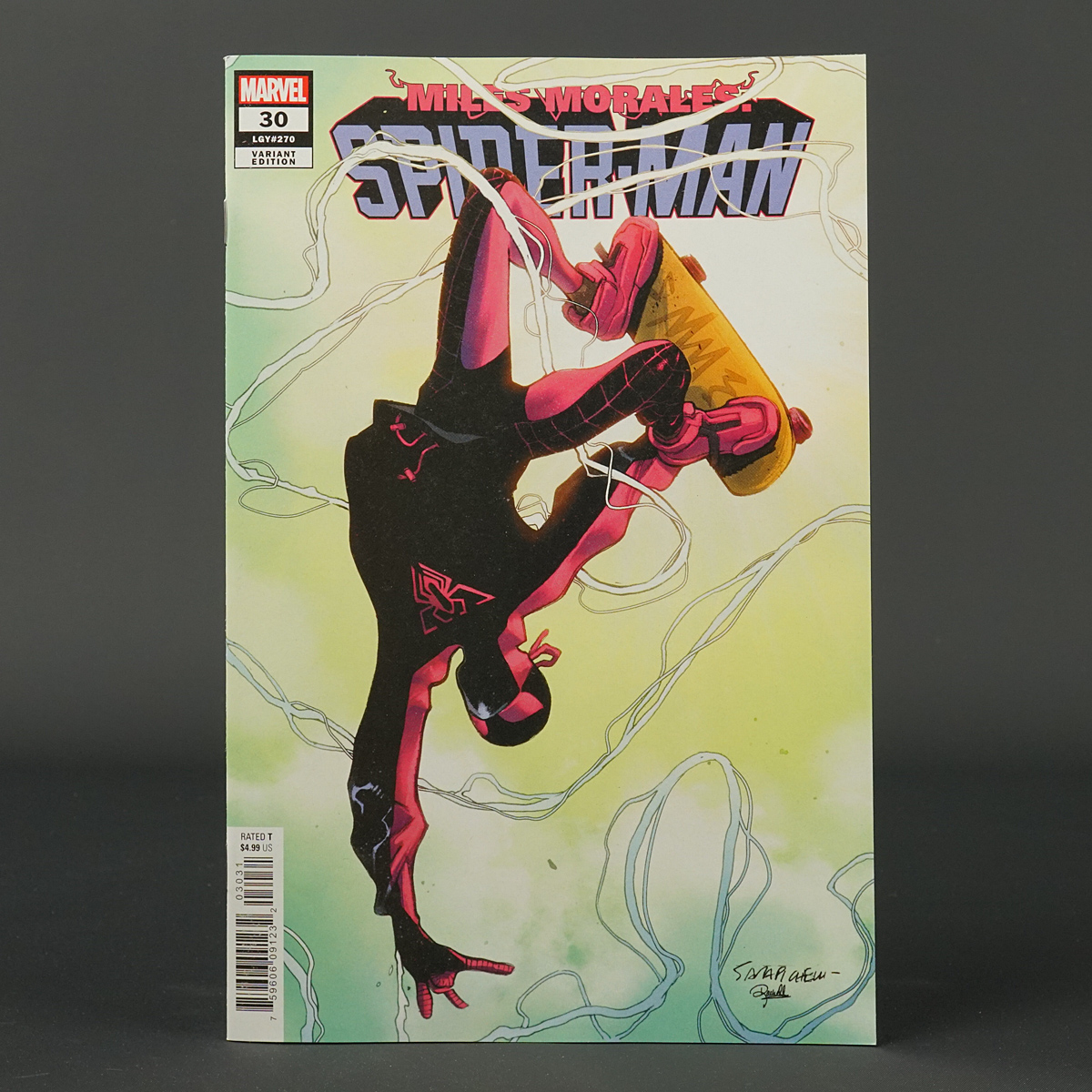 MILES MORALES SPIDER-MAN #30 var Marvel Comics 2021 JUL210674 (CA) Pichelli
