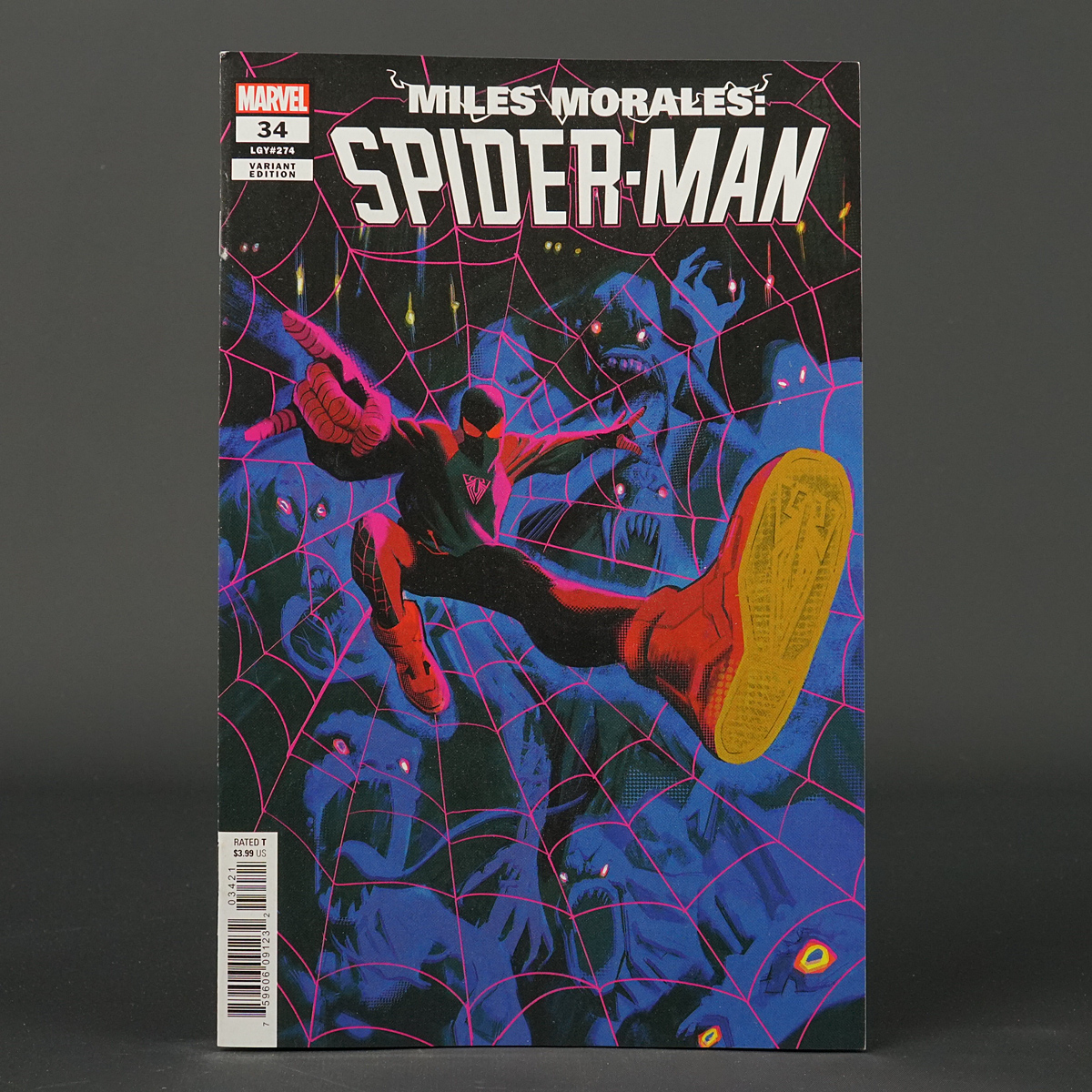 MILES MORALES SPIDER-MAN #34 var Marvel Comics 2022 OCT211032 (CA) Acuna