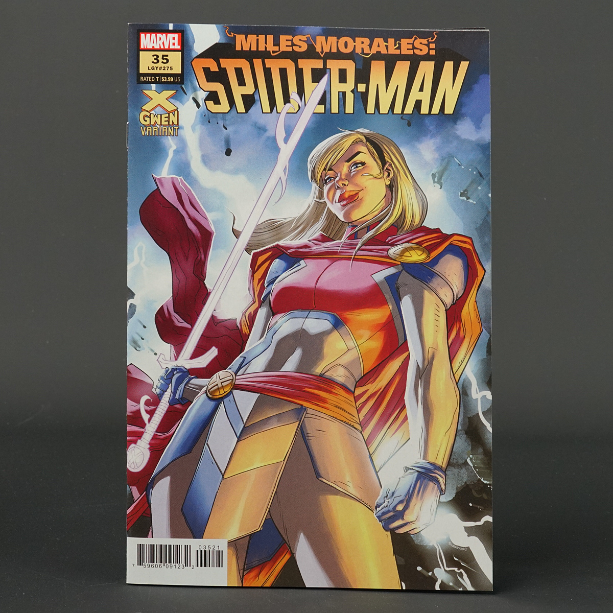 MILES MORALES SPIDER-MAN #35 var X-Gwen Marvel Comics 2022 DEC210945 (CA) Woods