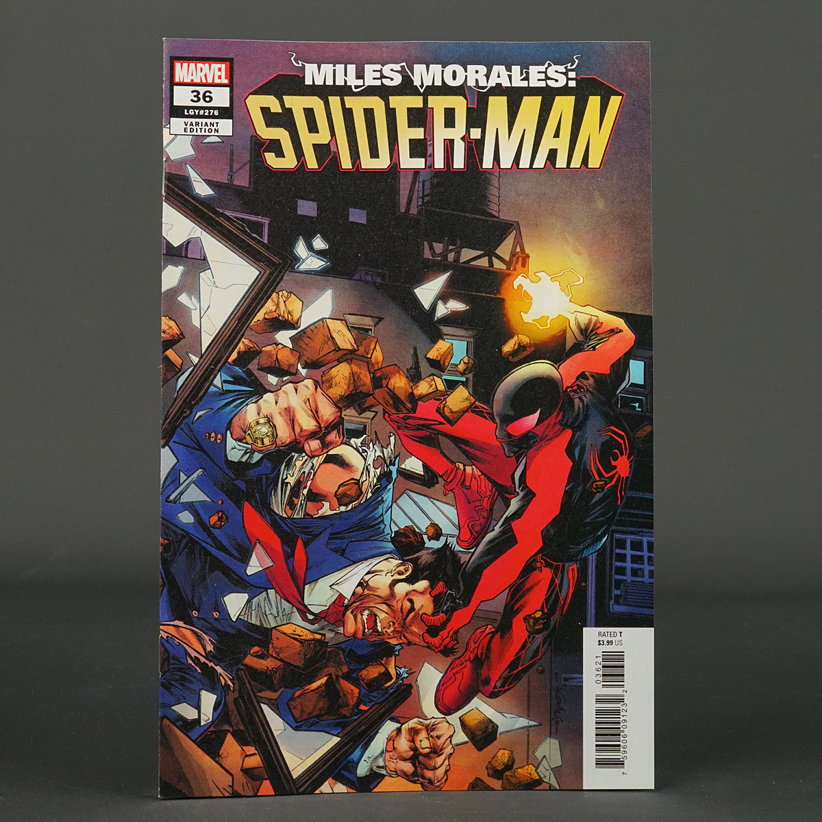 MILES MORALES SPIDER-MAN #36 var Marvel Comics 2022 JAN220895 (CA) Sharp