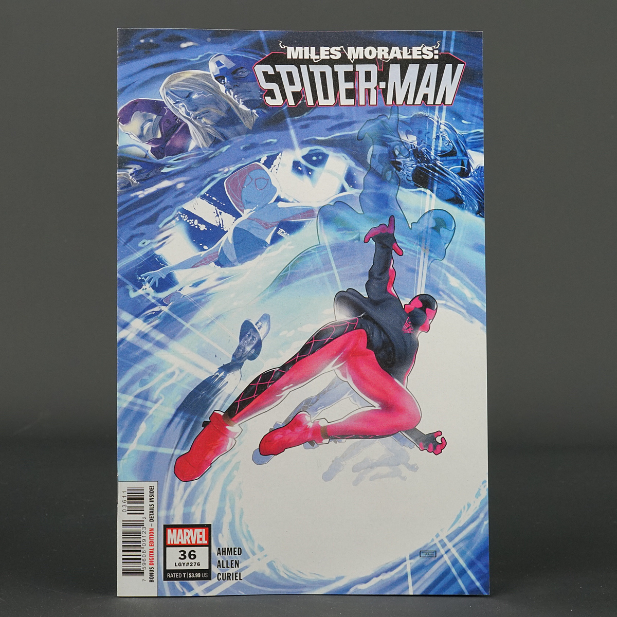 MILES MORALES SPIDER-MAN #36 Marvel Comics 2022 JAN220894 (CA) Clarke (W) Ahmed (A) Allen