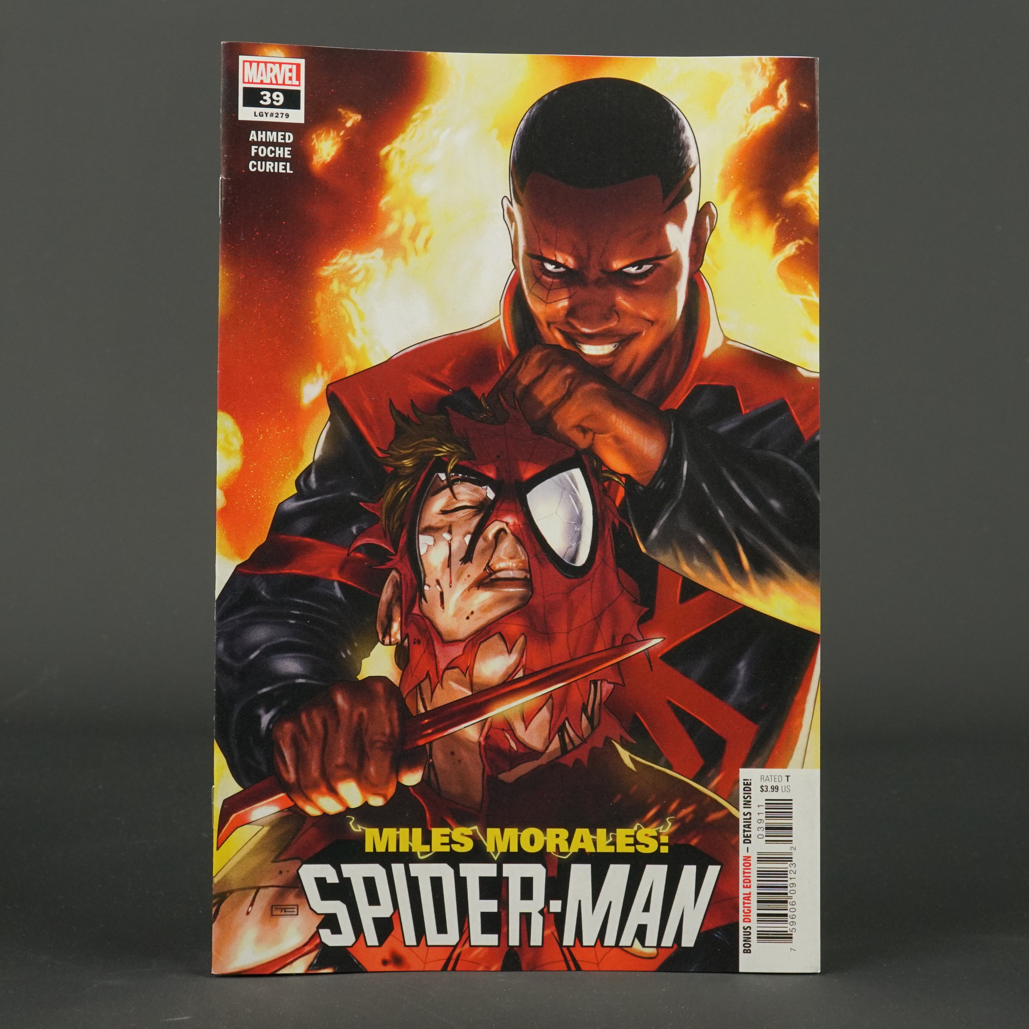 MILES MORALES SPIDER-MAN #39 Marvel Comics 2022 APR220953 (CA) Clarke (W) Ahmed