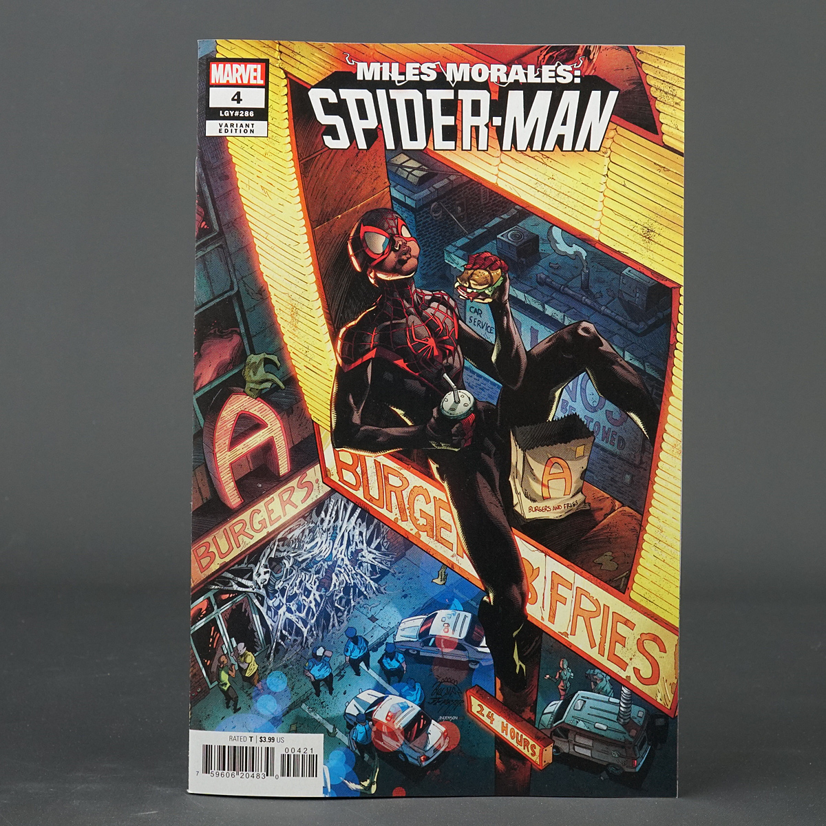 MILES MORALES SPIDER-MAN #4 var 1:25 Marvel Comics JAN230863 (CA) Stegman