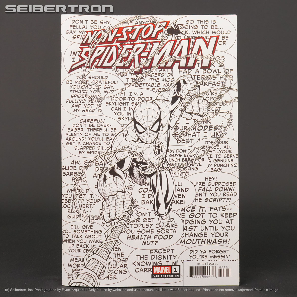 NON-STOP SPIDER-MAN #1 var launch sketch Marvel Comics 2021 JAN209212 (CA) Nauck