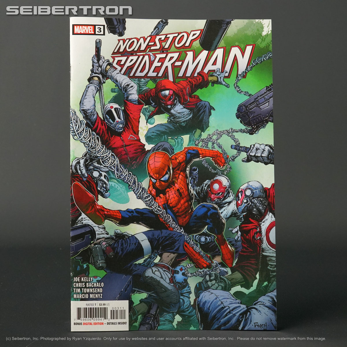 NON-STOP SPIDER-MAN #3 Marvel Comics 2021 MAR210608 (CA) Finch (W) Kelly