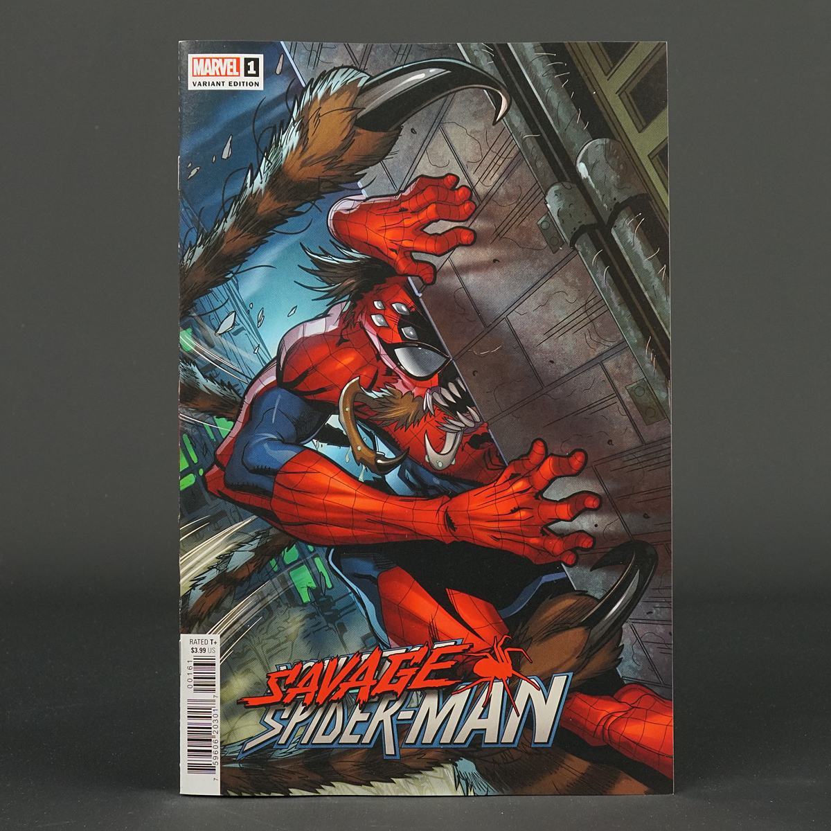 SAVAGE SPIDER-MAN #1 var Marvel Comics 2022 DEC210952 (CA) Lubera (W) Kelly