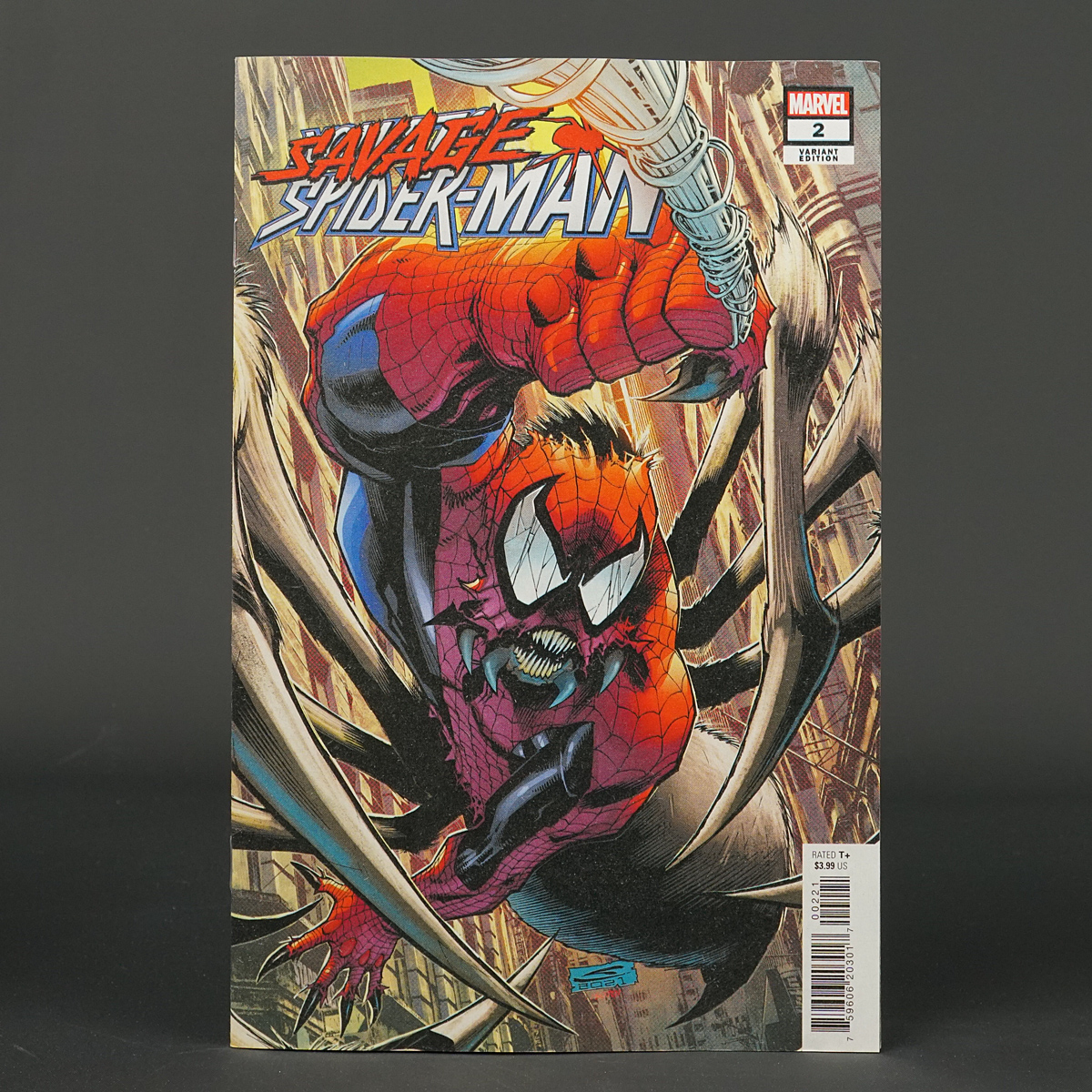 SAVAGE SPIDER-MAN #2 var 1:25 Marvel Comics 2022 JAN220883 (CA) Sandoval 220324A