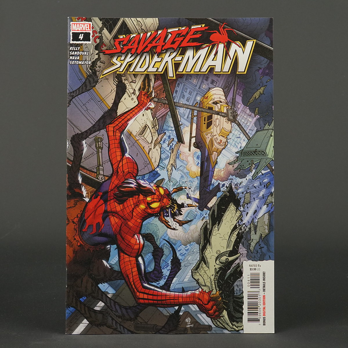 SAVAGE SPIDER-MAN #4 Marvel Comics 2022 MAR220974 (CA) Bradshaw (W) Kelly