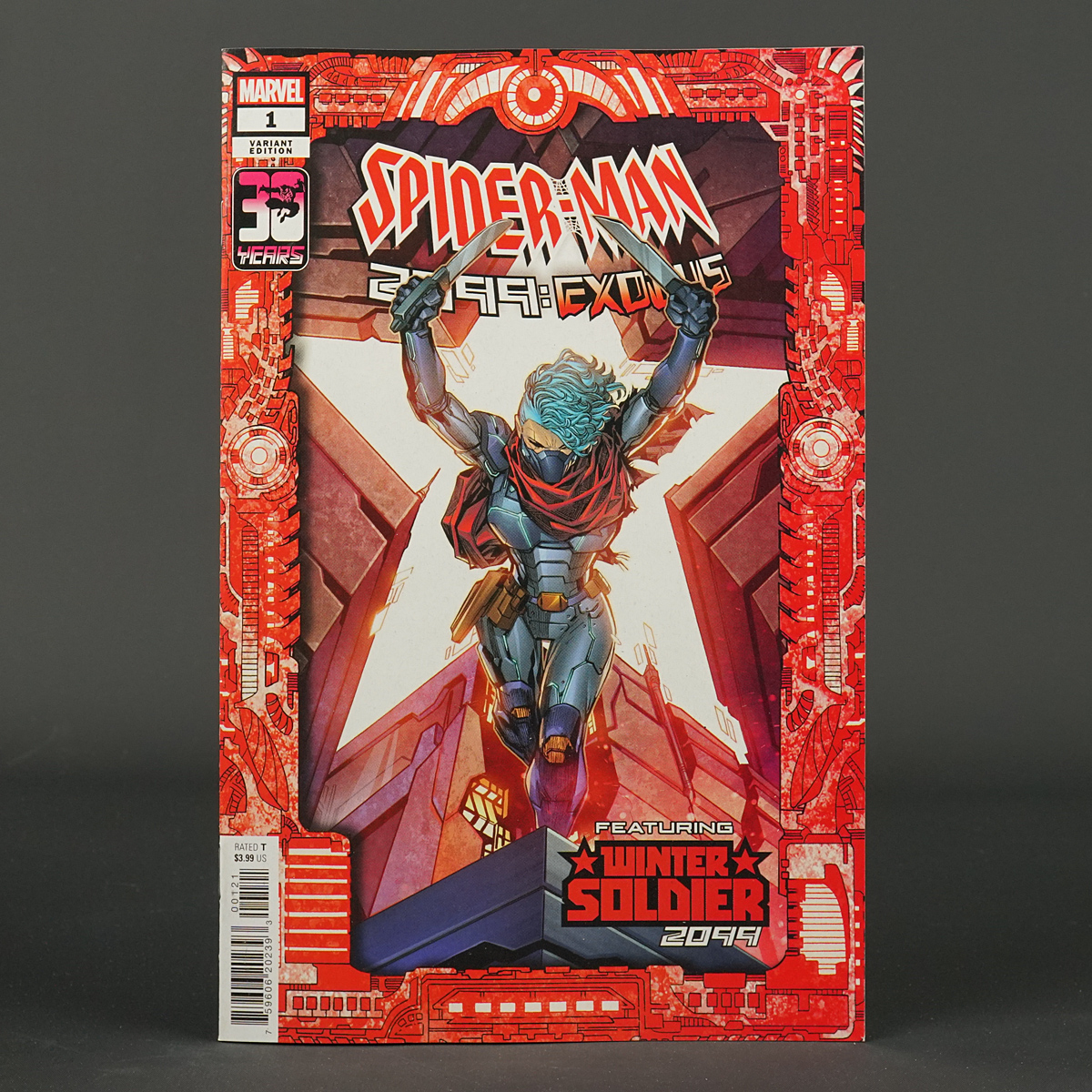 Spider-Man 2099 EXODUS #1 frame Marvel Comics 2022 MAR220902 (CA) Lashley