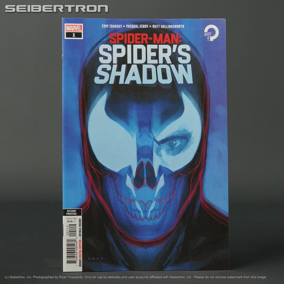 SPIDER-MAN SPIDER'S SHADOW #1 2nd ptg Marvel Comics 2021 MAR218505 (CA) Noto