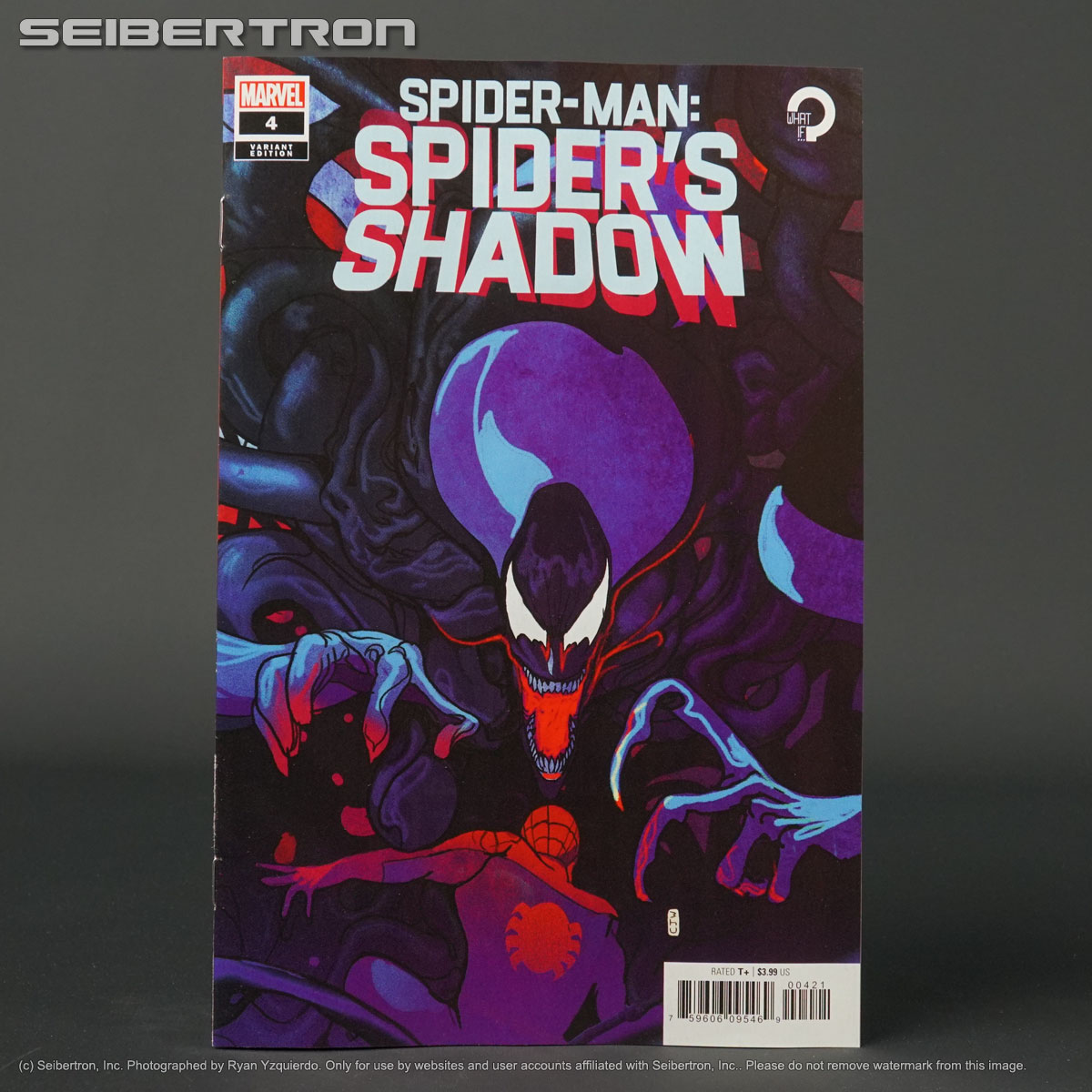 SPIDER-MAN SPIDER'S SHADOW #4 var 1:25 Marvel Comics 2021 210714A (CA) Ward
