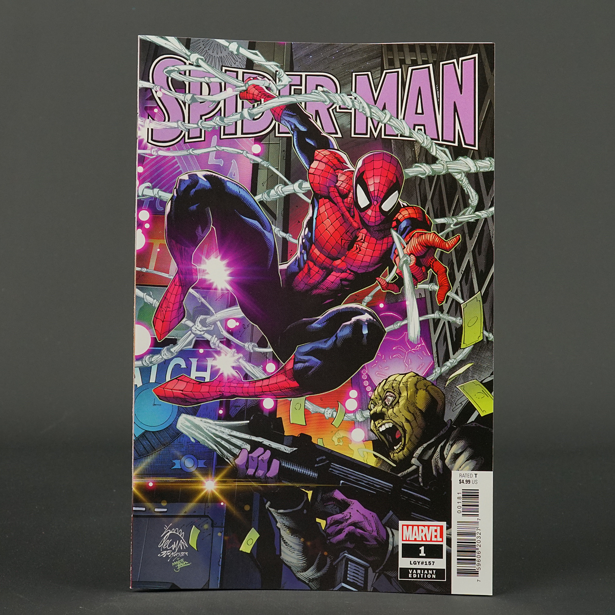 SPIDER-MAN #1 var 1:25 Marvel Comics 2022 AUG220760 (CA) Stegman (W) Slott