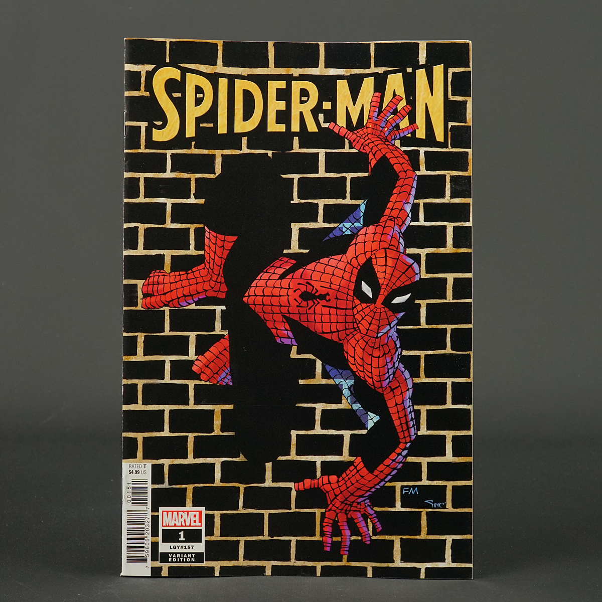 SPIDER-MAN #1 var 1:50 Marvel Comics 2022 AUG220761 (CA) Miller (W) Slott