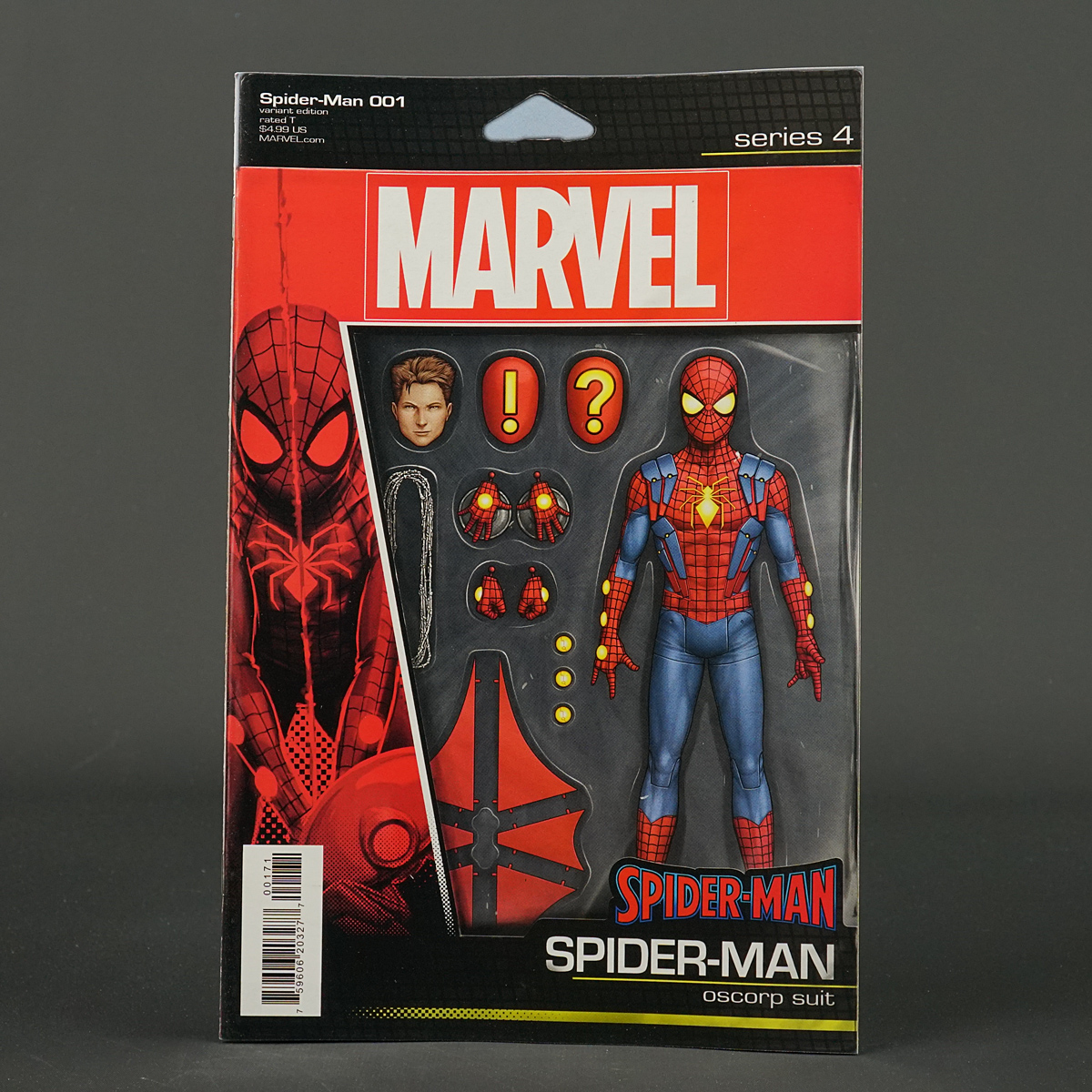 SPIDER-MAN #1 var action figure Marvel Comics 2022 AUG220758 (CA) Christopher