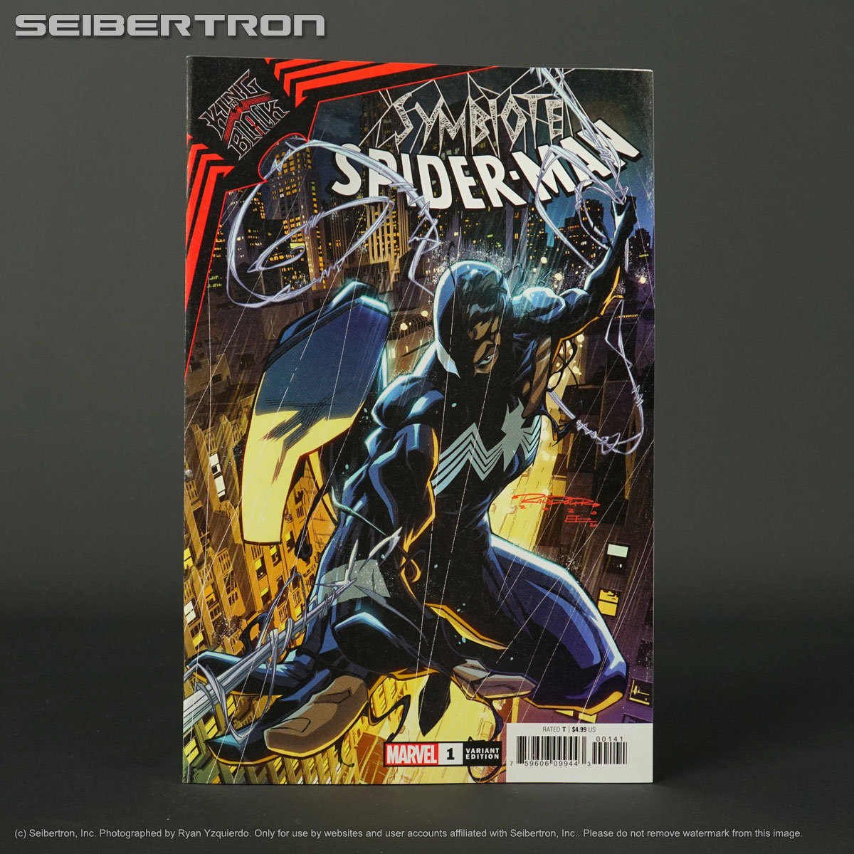 Symbiote Spider-Man KING IN BLACK #1 variant Marvel Comics 2020 (CA) Randolph