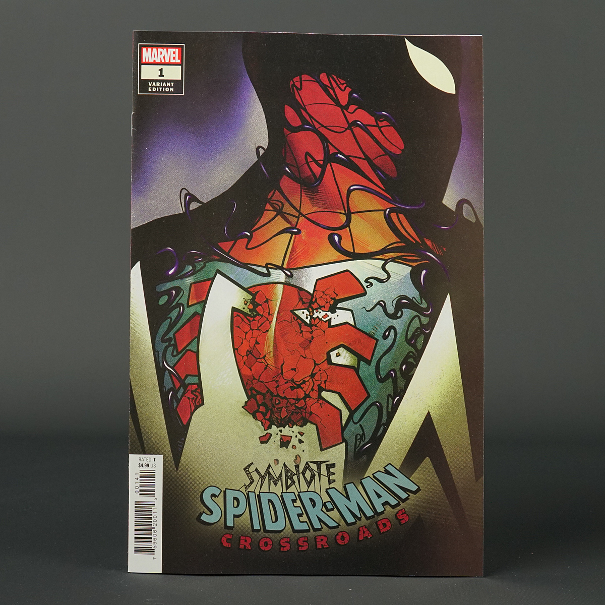 Symbiote Spider-Man Crossroads #1 var 1:25 Marvel Comics 2021 (CA) Del Mundo