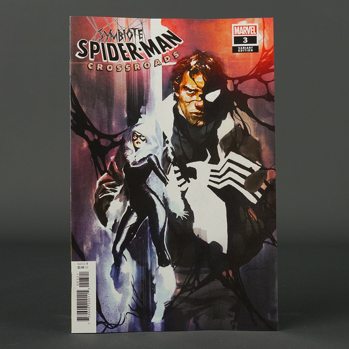 Symbiote Spider-Man CROSSROADS #3 1:25 Marvel Comics 2021 JUL210683 (CA) Parel