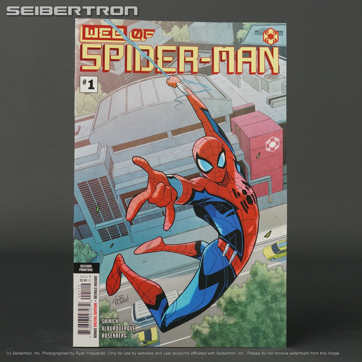 WEB OF SPIDER-MAN #1 2nd ptg Marvel Comics 2021 APR219927 (CA) Gurihiru