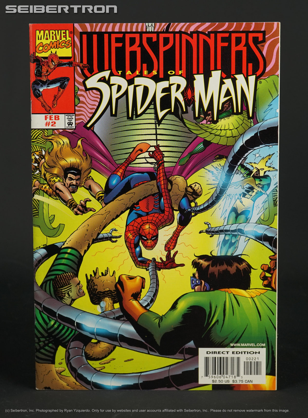 WEBSPINNERS Tales of Spider-Man #2 with Sinister Six Marvel Comics 1999