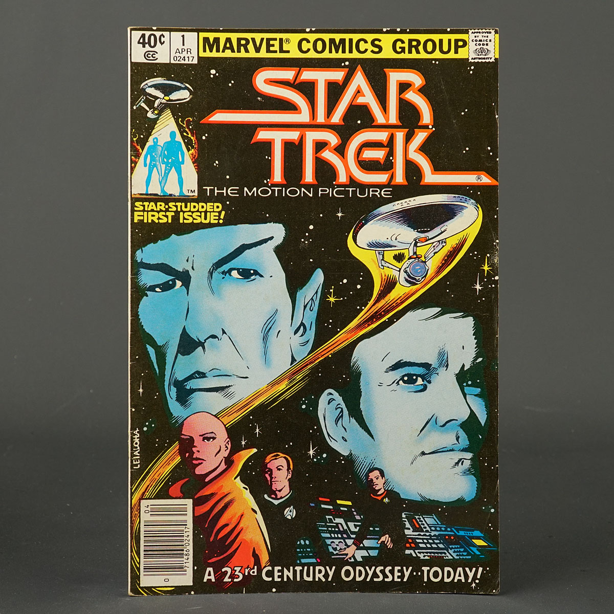 STAR TREK #1 Marvel Comics 1980 (CA) Leialoha (W) Wolfman (A) Cockrum 231208A