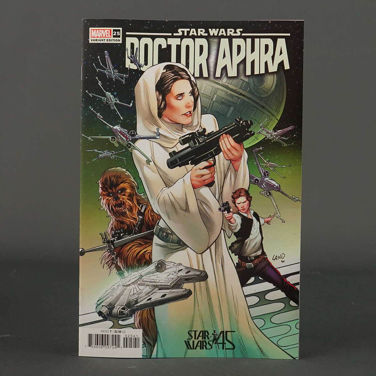 Star Wars DOCTOR APHRA #25 var 45th Marvel Comics 2022 AUG220961 (CA) Land