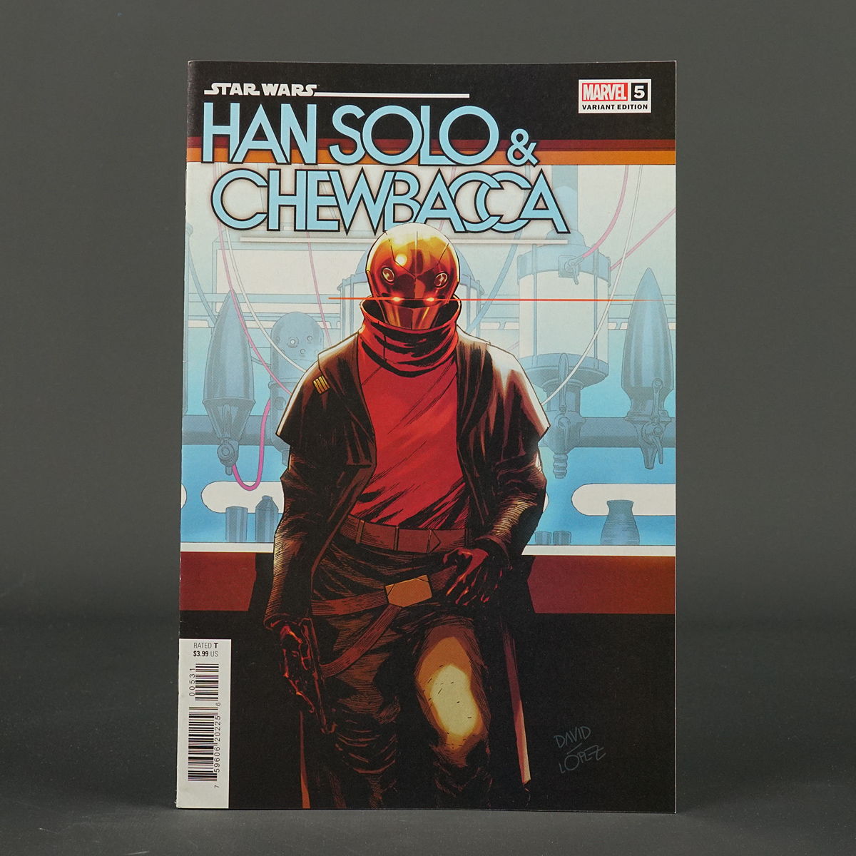 Star Wars HAN SOLO CHEWBACCA #5 var 1:25 Marvel Comics 2022 (CA) Lopez 220907A