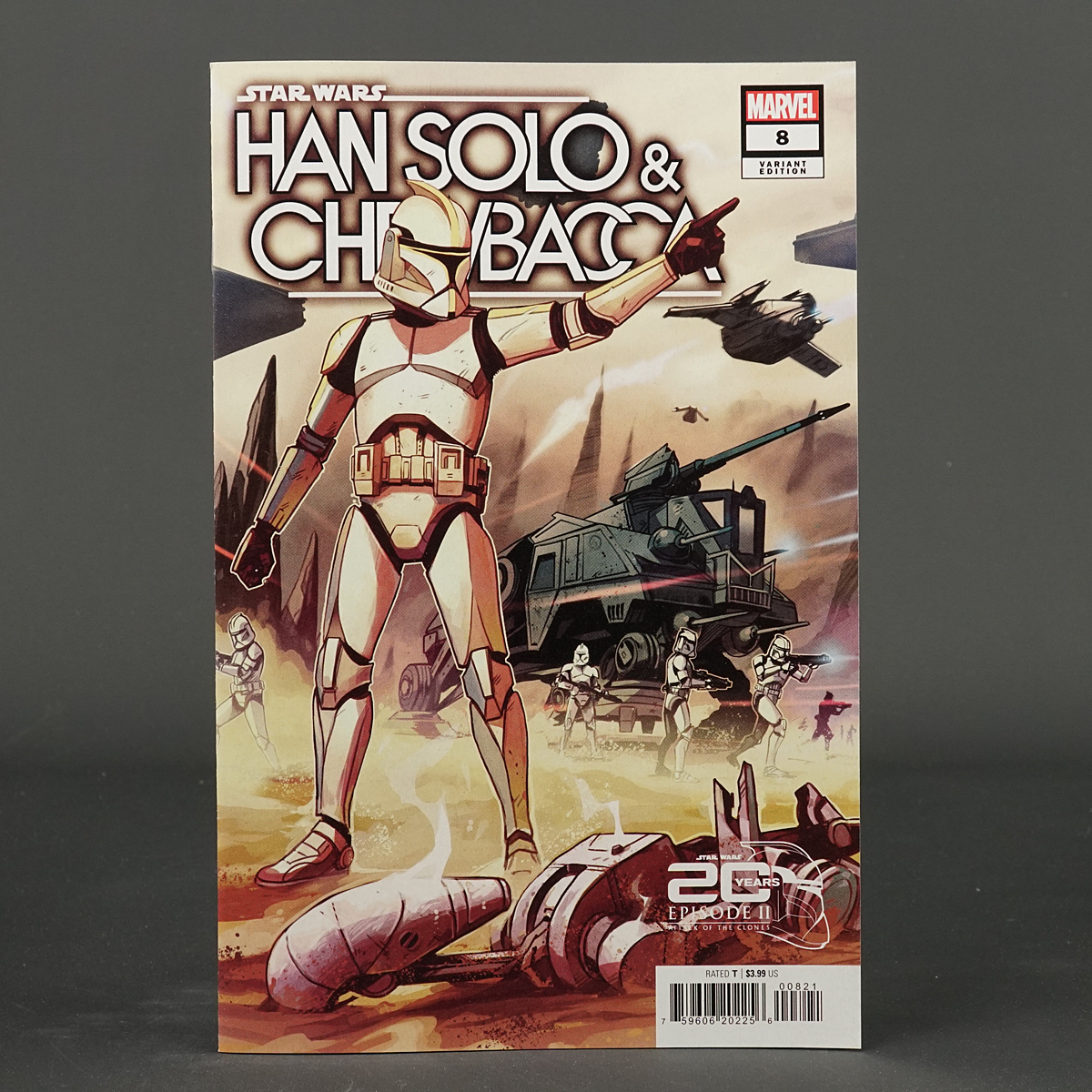 Star Wars HAN SOLO CHEWBACCA #8 var AOTC20 Marvel Comics OCT221002 (CA)Wijngaard