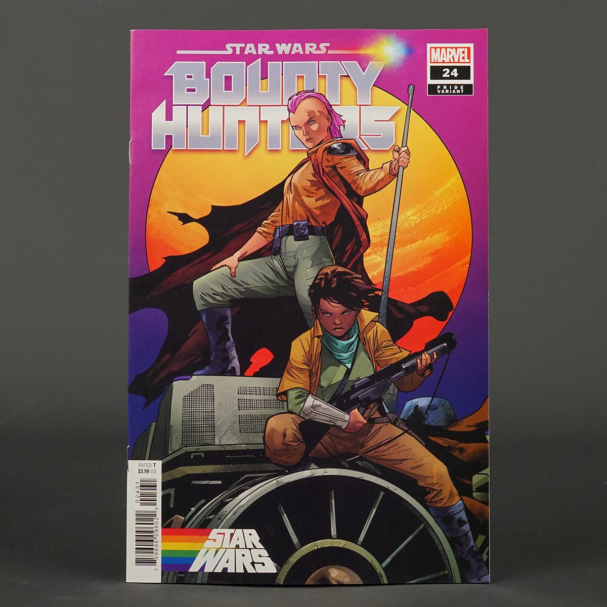 Star Wars BOUNTY HUNTERS #24 var pride Marvel Comics 2022 APR221035 (CA)Bazaldua