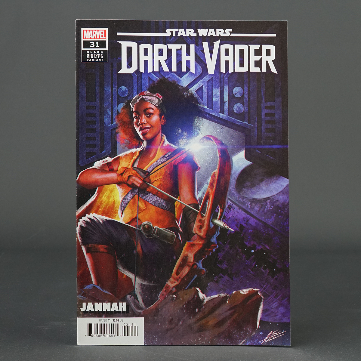 Star Wars DARTH VADER #31 var BHM Marvel Comics 2023 AUG229006 (CA) Manhanini