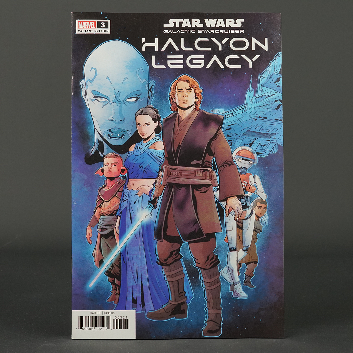 Star Wars HALCYON LEGACY #3 connecting Marvel Comics 2022 JAN221003 (CA) Sliney