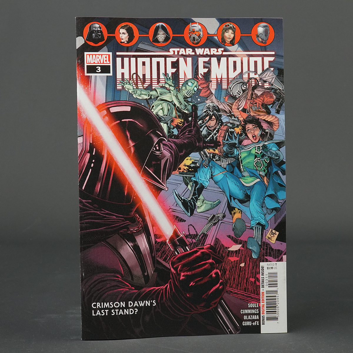 Star Wars HIDDEN EMPIRE #3 Marvel Comics 2023 NOV221030 (CA) Siqueira