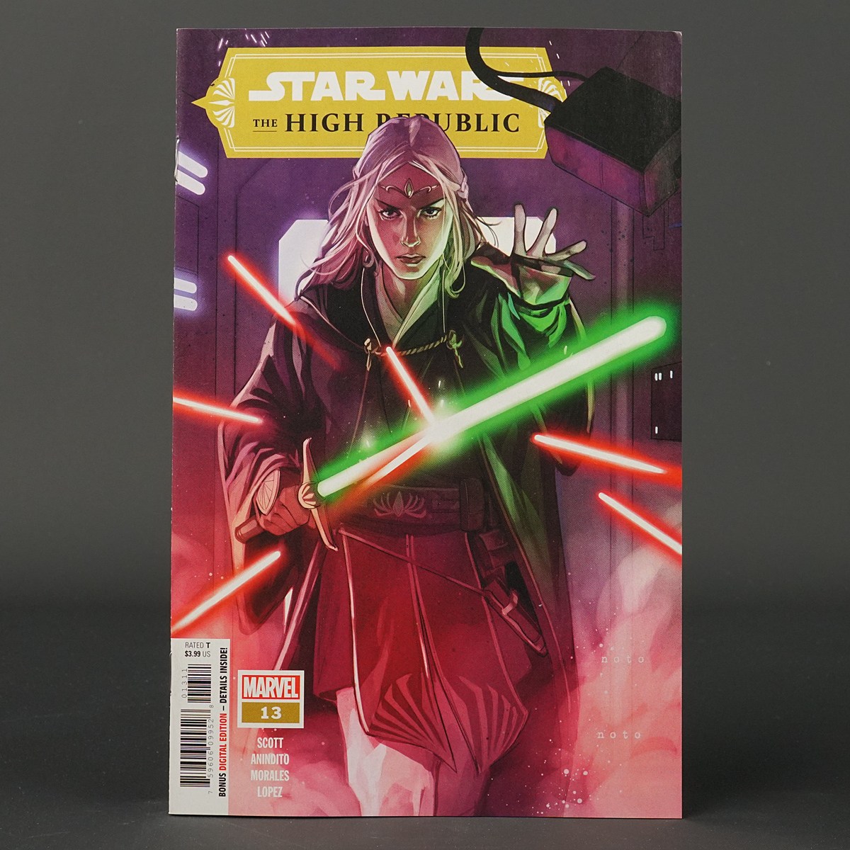 STAR WARS HIGH REPUBLIC #13 Marvel Comics 2022 NOV210951 (CA) Noto (W) Scott